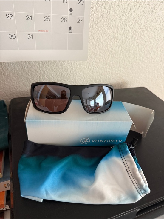 Von Zipper suplex new sunglasses rose lens/ flas silver mirror